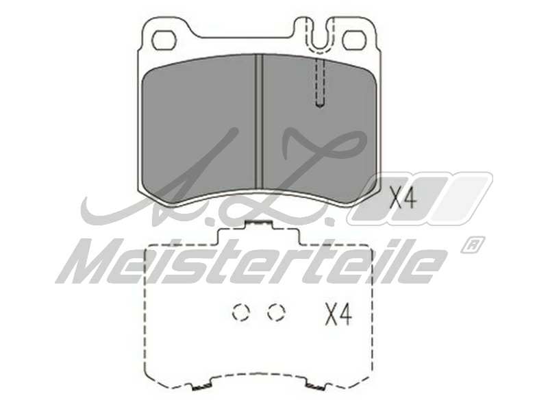 Brake pad for disc brake